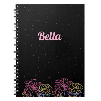 Notizbuch mit personalisiertem Namen Notizblock