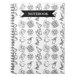 Notizbuch mit professionellem Apotheken-Icons-Must Notizblock