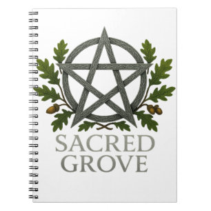 Notizbuch mit Spiralbindung Sacred Grove Notizblock