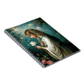 Notizbuch: Mystische Rose Notizblock (Rechte Seite)