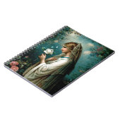 Notizbuch: Mystische Rose Notizblock (Linke Seite)