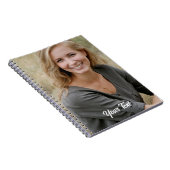 Notizbuch nach Maß. Foto und Text. Notizblock (Rechte Seite)