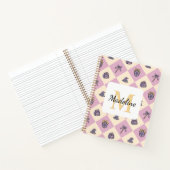 Notizbuch Name Magic Academy Zauberschule Pink (Innenseite)