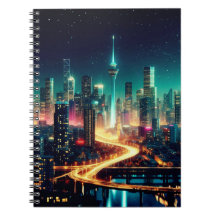 Notizbuch Night Cityscape