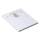 Notizbuch, Notizblock, Träume groß denken. Notizblock (angewinkelt)