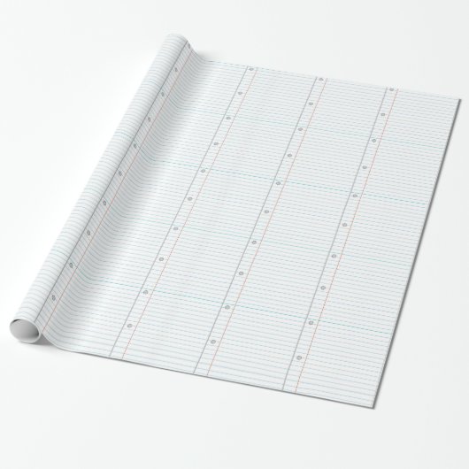 Notizbuch-Papier Geschenkpapier (Ungerollt)
