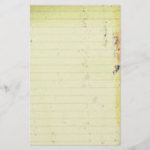 Notizbuch-Papierbriefpapier Briefpapier (Vorderseite)