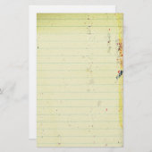 Notizbuch-Papierbriefpapier Briefpapier (Vorne/Hinten)