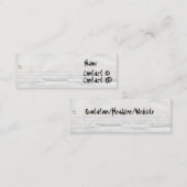 Notizbuch-PapierVisitenkarten Mini Visitenkarte (Vorne/Hinten)