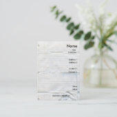 Notizbuch-PapierVisitenkarten Visitenkarte (Stehend Vorderseite)