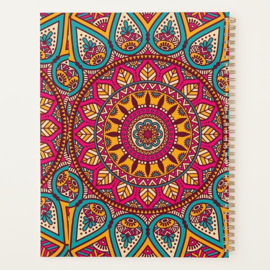 Notizbuch" Planer (Rückseite)