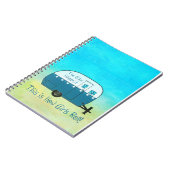 NOTIZBUCH | Retro Camper | personifizieren es! Notizblock (Linke Seite)