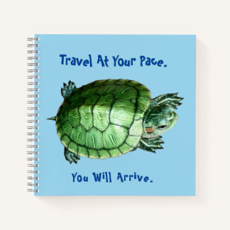 Notizbuch-Schildkröte Notizblock
