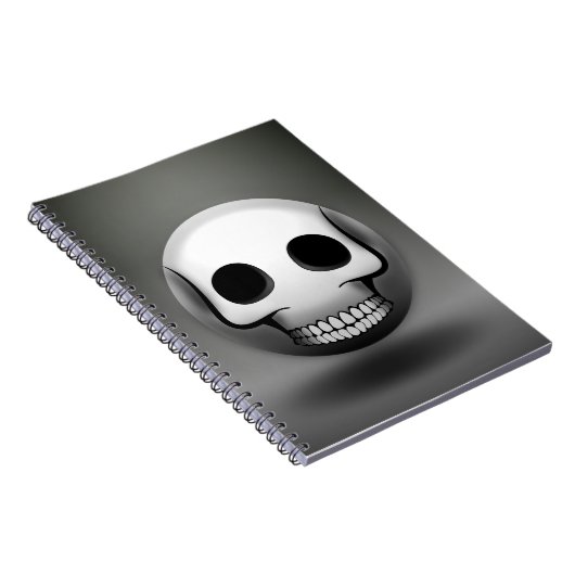 Notizbuch Skullmoji Notizblock (Rechte Seite)