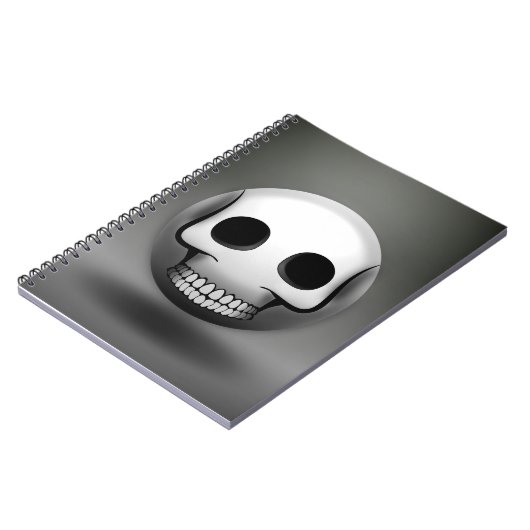 Notizbuch Skullmoji Notizblock (Linke Seite)