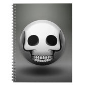 Notizbuch Skullmoji Notizblock (Vorderseite)