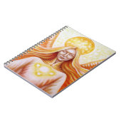 Notizbuch „Sonnenengel " Notizblock (Linke Seite)