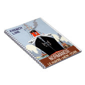 Notizbuch SS Normandie Notizblock (Rechte Seite)