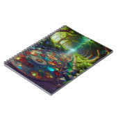 Notizbuch 'Stained Glass Road' Notizblock (Linke Seite)