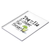 NOTIZBUCH, TEQUILA IST BILLIGER ALS NOTIZBLOCK (Linke Seite)