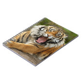 Notizbuch-Tiger Notizblock (Linke Seite)