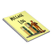 Notizbuch Vintage-Tankstellen Kraftstoff Reise Kil Notizblock (Rechte Seite)