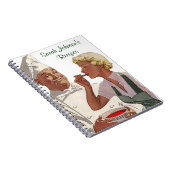 Notizbuch-Vintager personalisierter Notizblock (Rechte Seite)