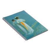 Notizbuch-Vintages Notizblock (Rechte Seite)