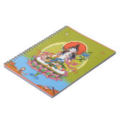 NOTIZBUCH weißes Tara - die Mutter der Notizblock (Linke Seite)