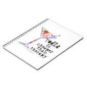 NOTIZBUCH, WODKA IST BILLIGER ALS THERAPIE NOTIZBLOCK (Linke Seite)