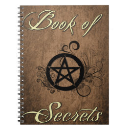 Notizbuch zu Geheimnissen Notizblock