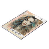 Notizbuch zu unausgesprochenen Worten Notizblock (Linke Seite)