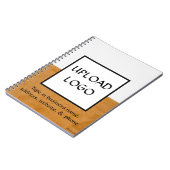Notizbücher mit individuellem Logo als Werbegesche (Linke Seite)