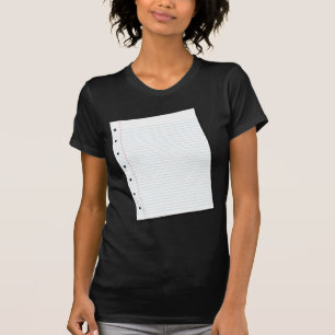 Notizbuchpapier T-Shirt