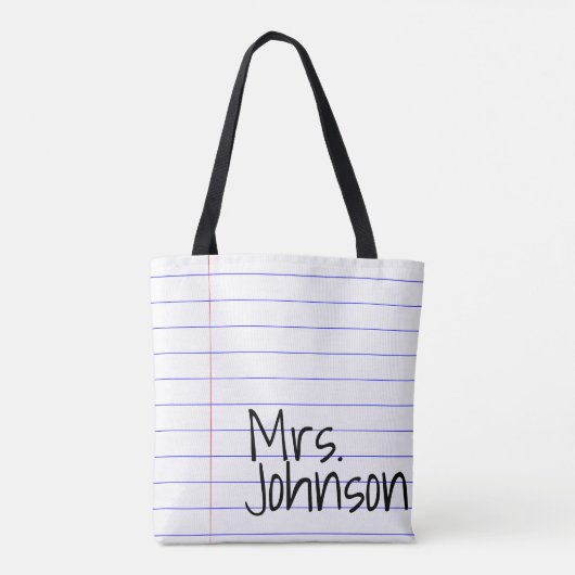 Notizbuchpapier zeichnete tasche (Rückseite)