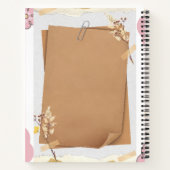 Notizbuchumschlag Notizblock (Rückseite)