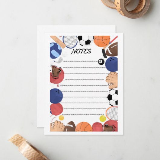 NOTIZEN (Vorderseite/Rückseite Beispiel)