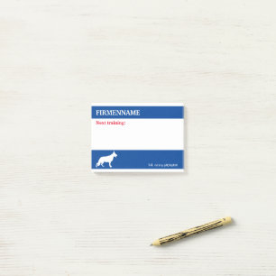 Notizen für den Schäferhund-Termin