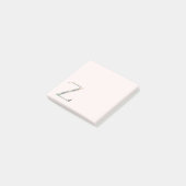 Notizen für die Floralbuchstaben "Z" Monogramm (angewinkelt)