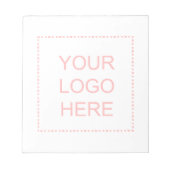 Notizen für kundenspezifische Firmenlogos | Bürove Notizblock (Vorderseite)