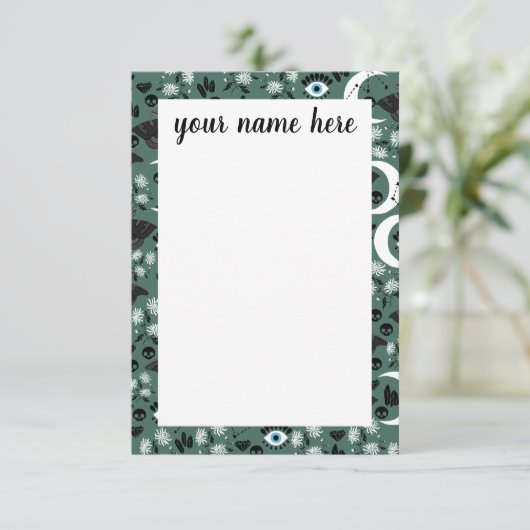 Notizen für personalisierte Goth Moths (Stehend Vorderseite)