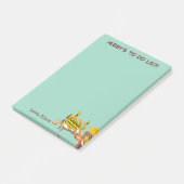 Notizen: Hubby's to do list! Post-it Klebezettel (angewinkelt)