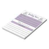 Notizen lesen Notepad Notizblock (Rotiert)