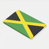 Notizen mit der Flagge Jamaikas (angewinkelt)