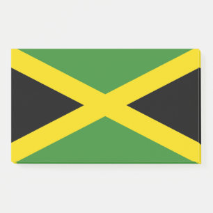 Notizen mit der Flagge Jamaikas