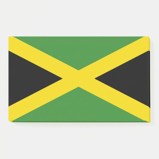 Notizen mit der Flagge Jamaikas (Vorderseite)