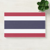 Notizen mit der Flagge Thailands (Büro)