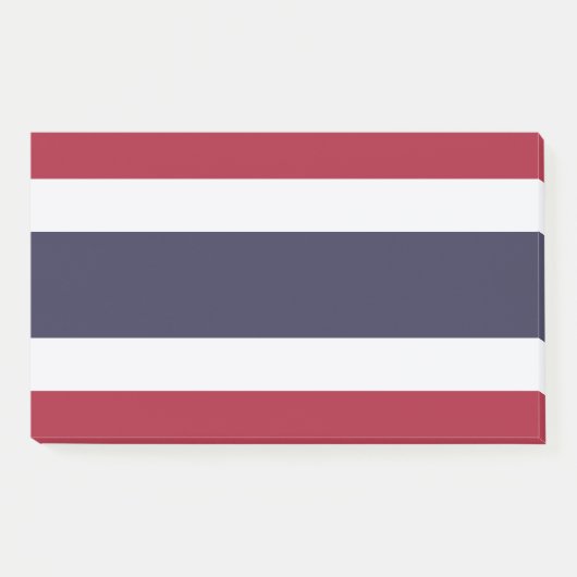 Notizen mit der Flagge Thailands (Vorderseite)