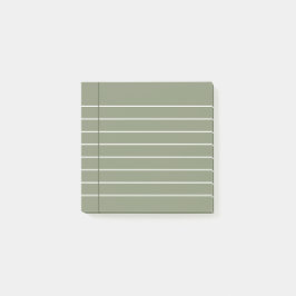 Notizen mit grün gesäumter Note