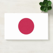 Notizen mit japanischer Flagge (Büro)
